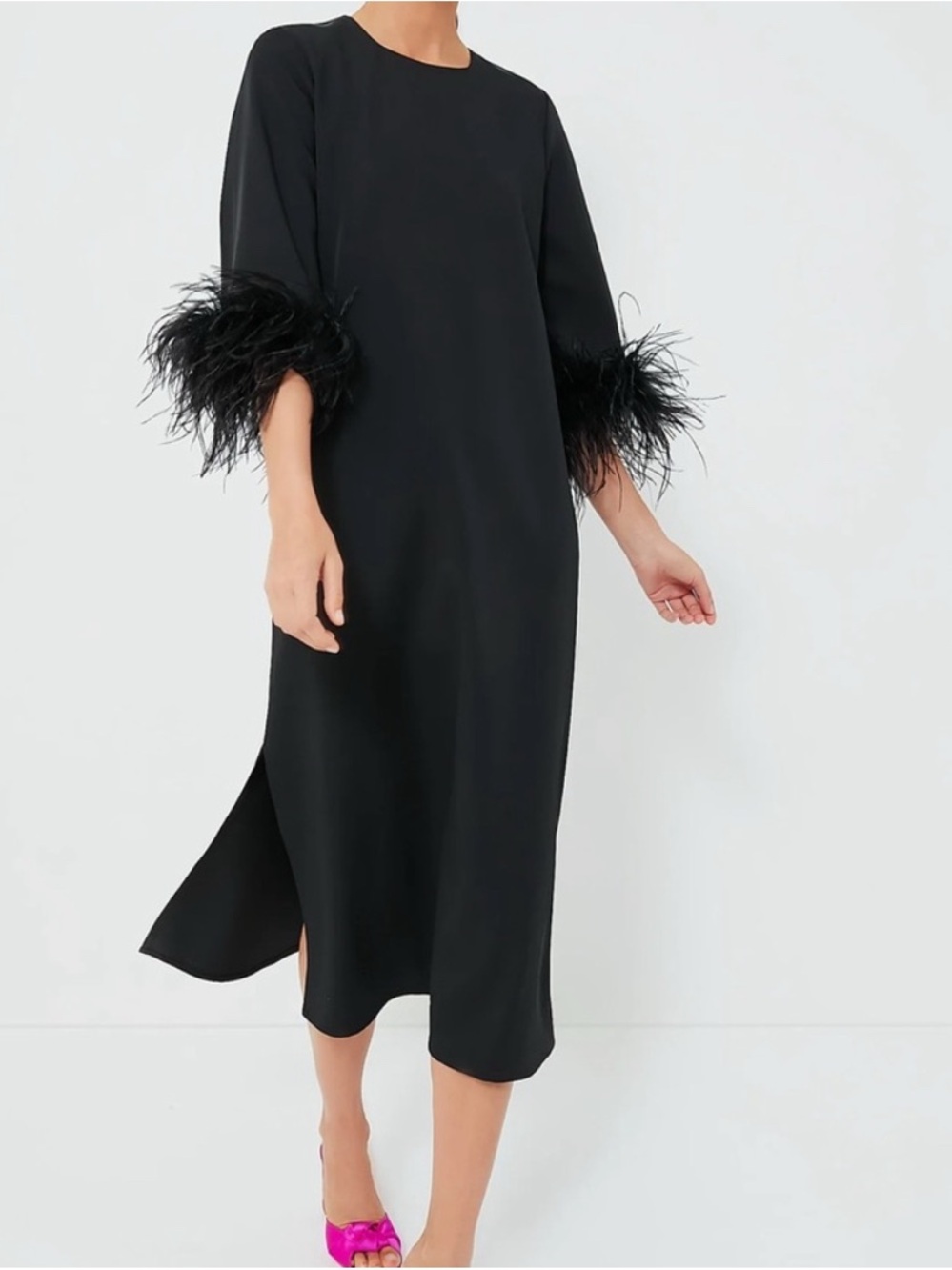 TUCKERNUCK Jamie feather midi dress sold out